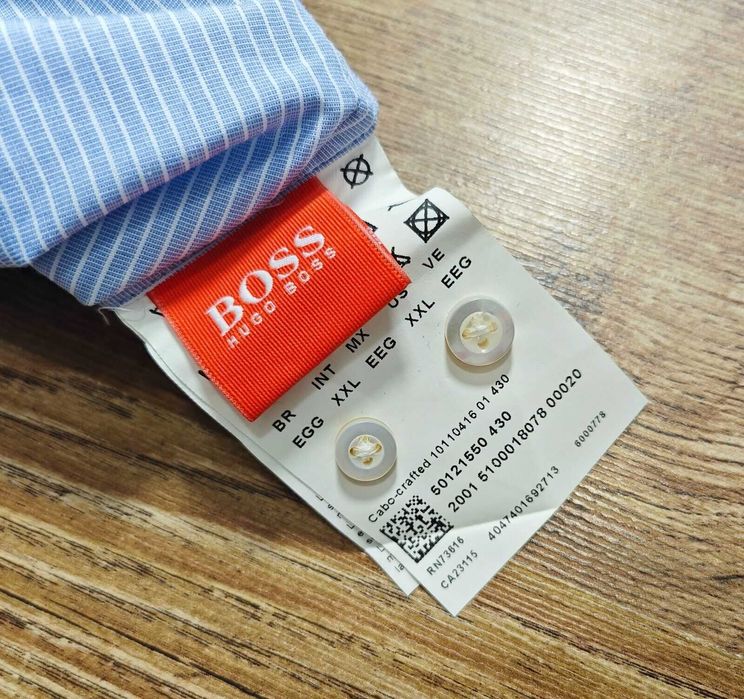HUGO BOSS Оригинална мъжка риза размер 2XL / XXL