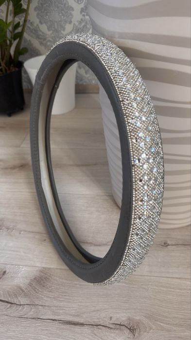 Чехол для руля со стразами