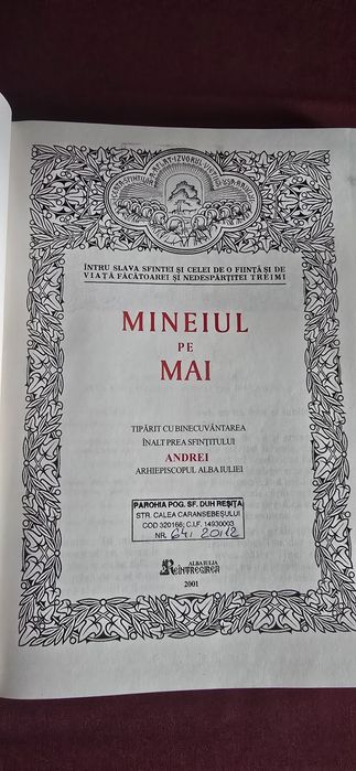 Mineiul pe luna Mai