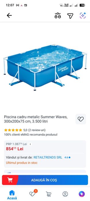 Piscina summer wave's