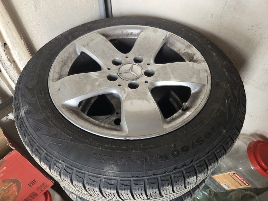Диски+резина оригинал мерседес