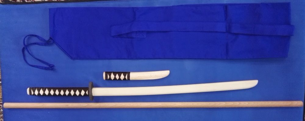 Set arme lemn Aikido! Bokken+Tanto+Jo+Husa