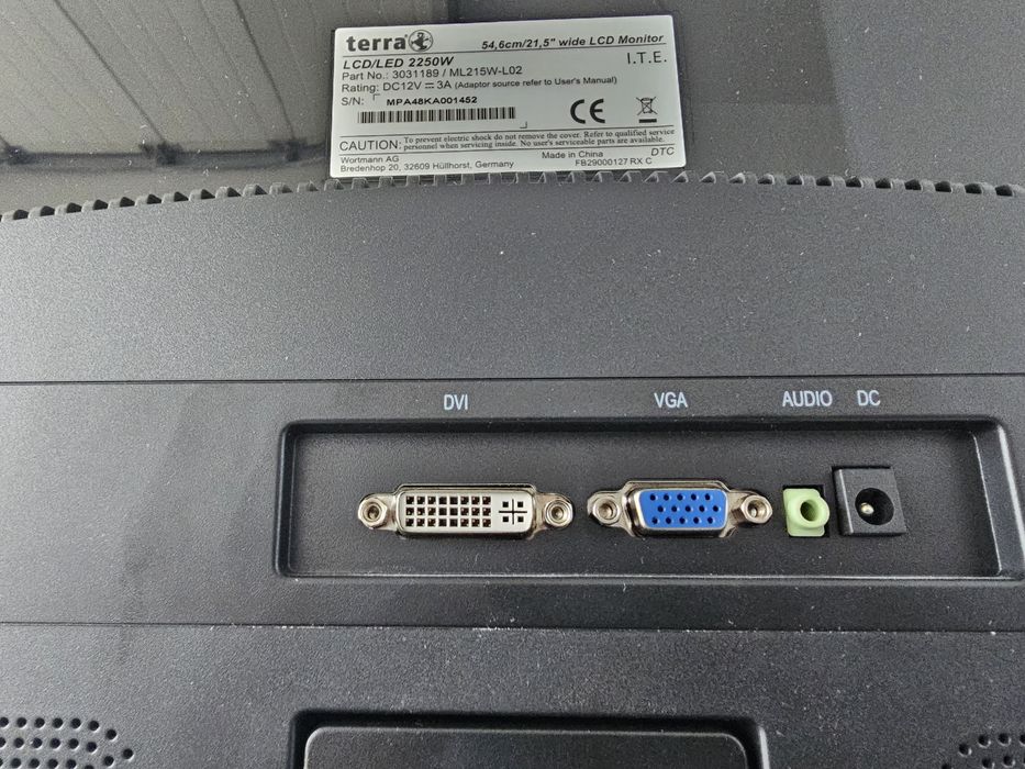 Monitor Terra LED  21.5