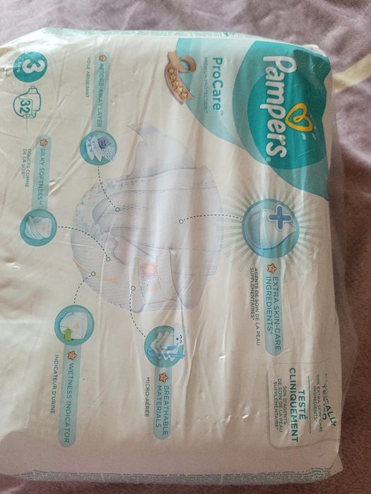 Pampers nr 3,4  babe