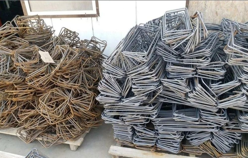 Producem si comercializam toata gama de ETRIERI si CARCASE din fier beton pentru Constructii.
Etrieri de 8 mm:
-10x10
-15x15
-20x20
-25x25
-30x30
-20x