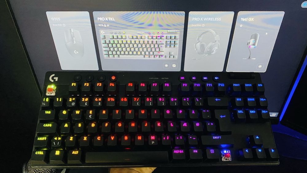 Tastatura Logitech G PRO X rapid wireless