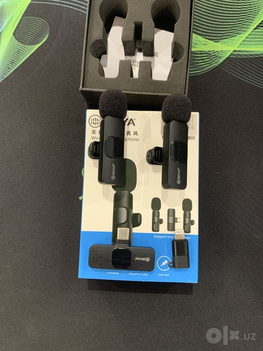 Микрофон петличка Wireless 2 Mic Type-c Boya BY-MW3