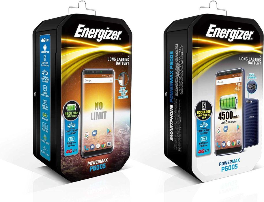 Energizer P600S OctaCore 2.5Ghz 6Gb Ram 64Gb 4G 4K-UltraHD