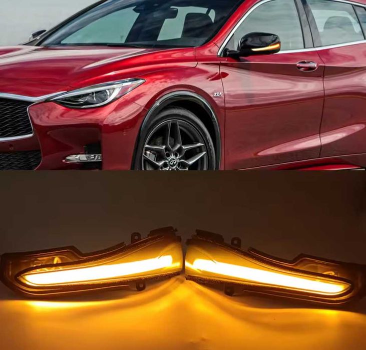 Динамични бягащи мигачи за огледалата за Инфинити Infiniti QX50 QX60