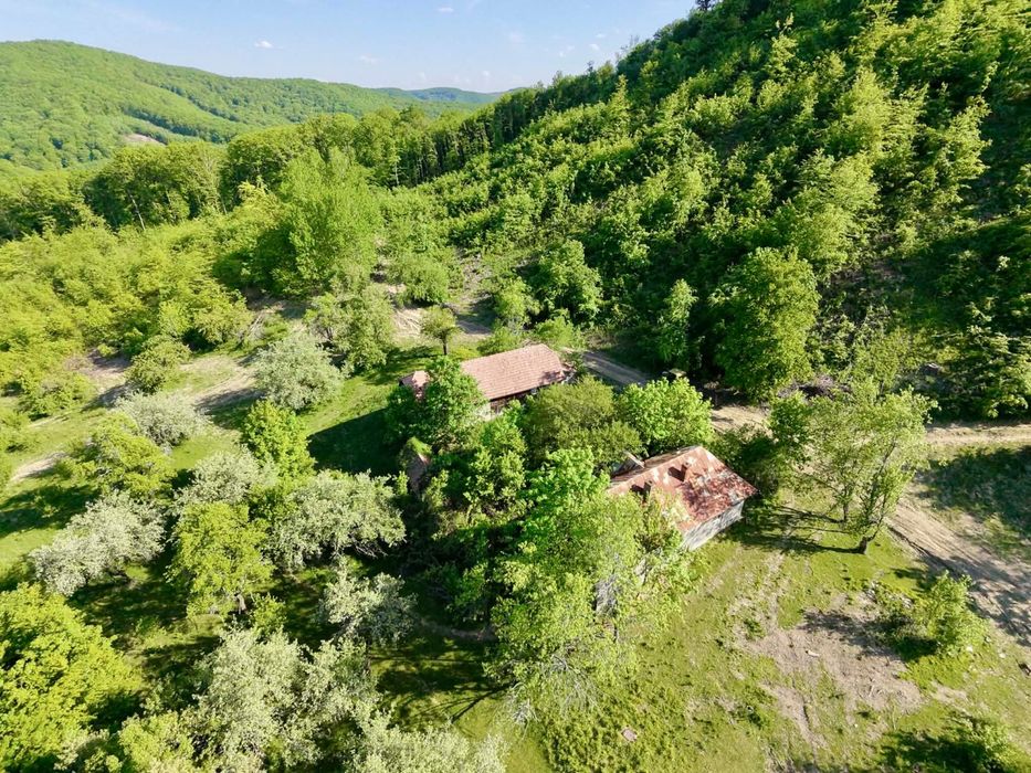 Casă de vânzare + teren 15 ari – zonă liniștită lângă pădure (Unguraș, jud. Cluj)