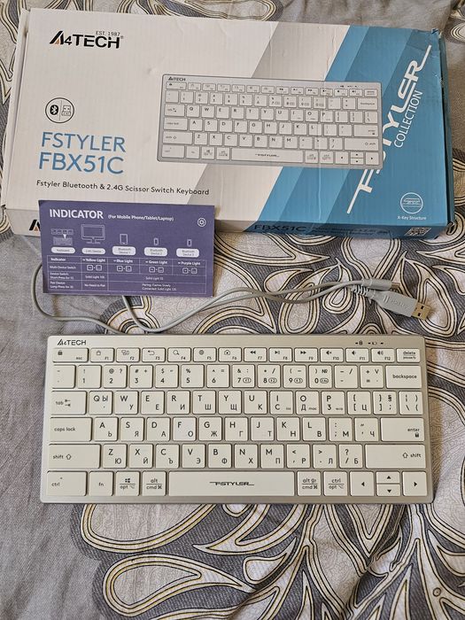 Безжична клавиатура A4Tech FBX51C