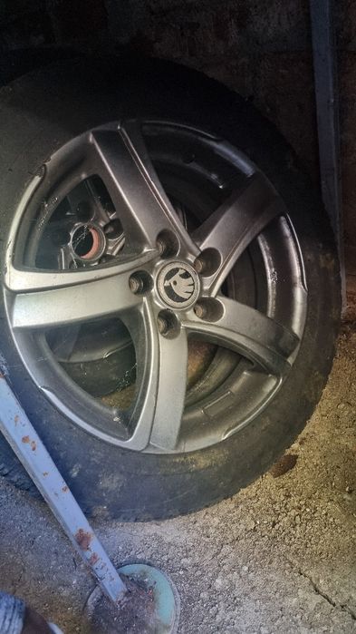 Cauciucuri iarna Michelin Alpin 6 205/55/16 + jante Skoda,VW,Audi,Seat