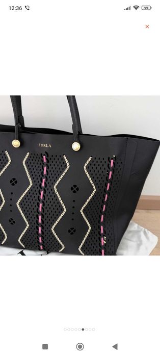 Чанта Furla в черно