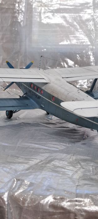 Сборная модель самолёта Ан-2