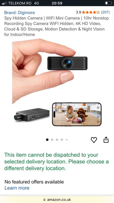 Camera spion digimor