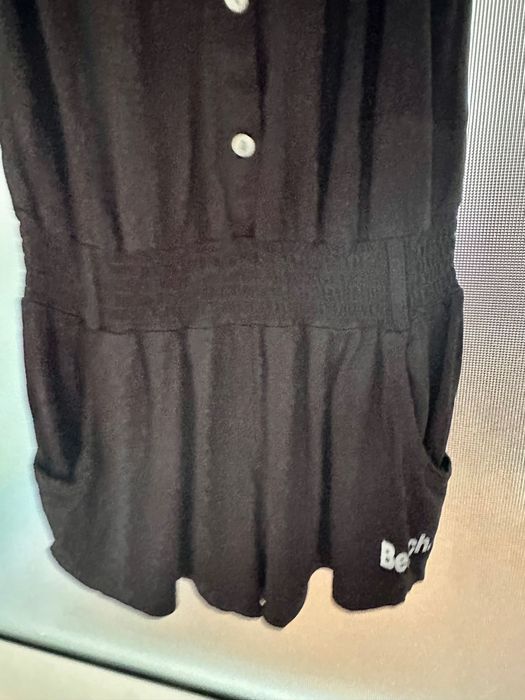 Bench Jumpsuit къс летен гащеризон в черно Номер 36/ S нов