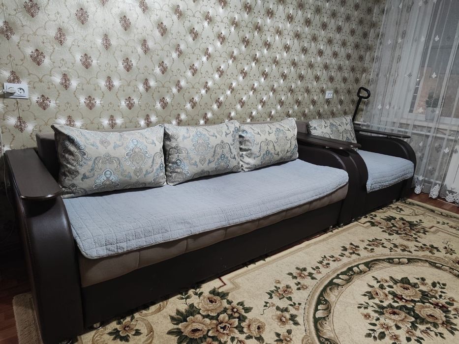 Диван+ кресло и ковер