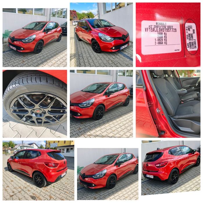 Renault Clio 4 2015 Limited BassReflex 1.5 Dci 90 Cp Navi / Senzori /Jante 221000 km Euro 5 Hatchback