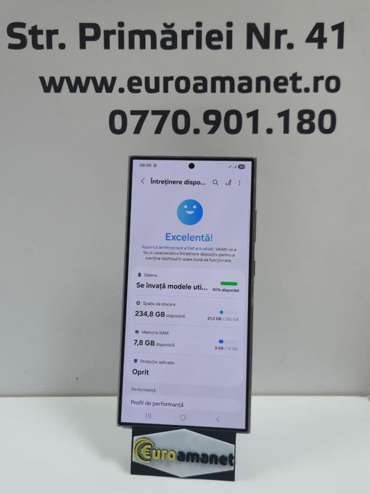 Telefon mobil Samsung Galaxy S24 Ultra, Dual SIM, 12GB RAM, -P-