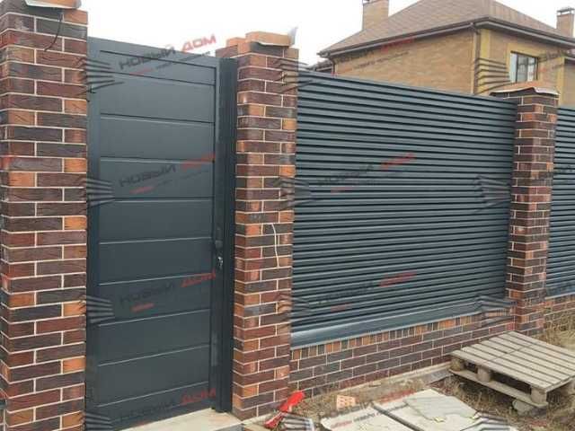 Забор жалюзи еврозабор