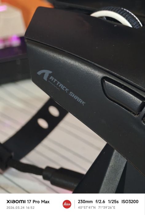 Igravoy mishka Attack Shark PAW3311 X11