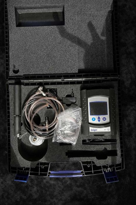 Analizor gaz Dräger P7-TD – kit profesional cu accesorii
