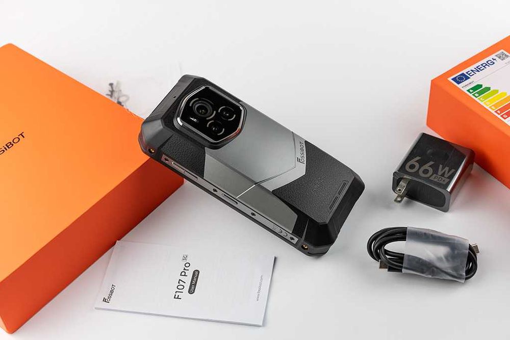 Fossibot F107 Pro 5G - 6.95", 12GB/512GB, 200MP, 28000mAh, защита