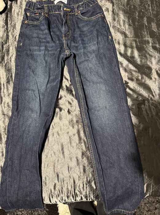 Тъмно сини дънки Зара