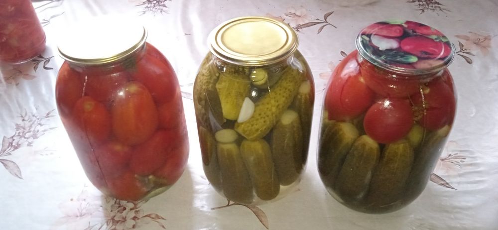 Помидоры и Огурцы
