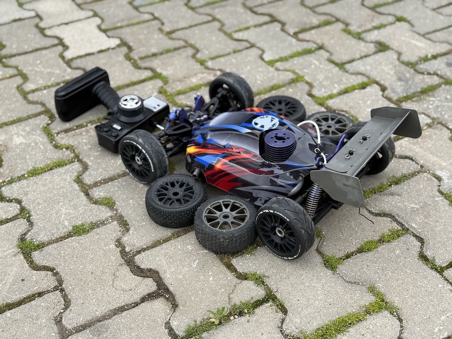 Vand automodel nitro rc 4x4 kyosho inferno mp 7.5