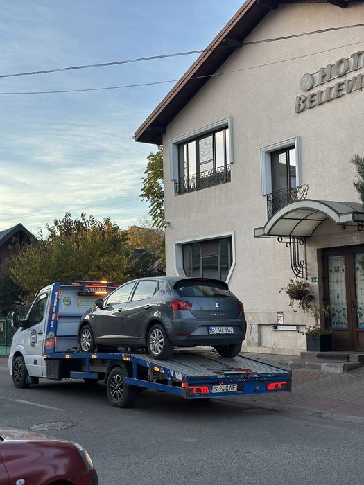 Tractari auto 24/24  Platforma auto Iasi Transport Auto pe Platforma