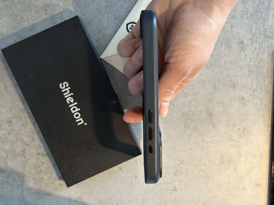 Husa de piele pentru iPhone 17 Pro (MagSafe)