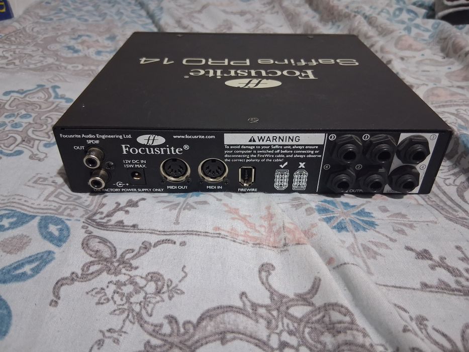 Аудио интерфейс Focusrite Saffire Pro 14