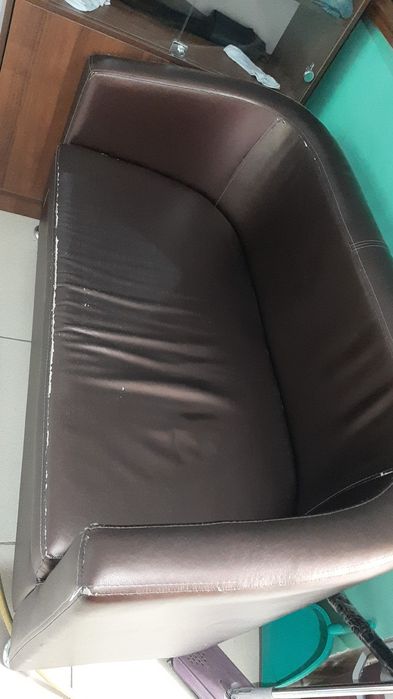 Диван Б/у кожзам