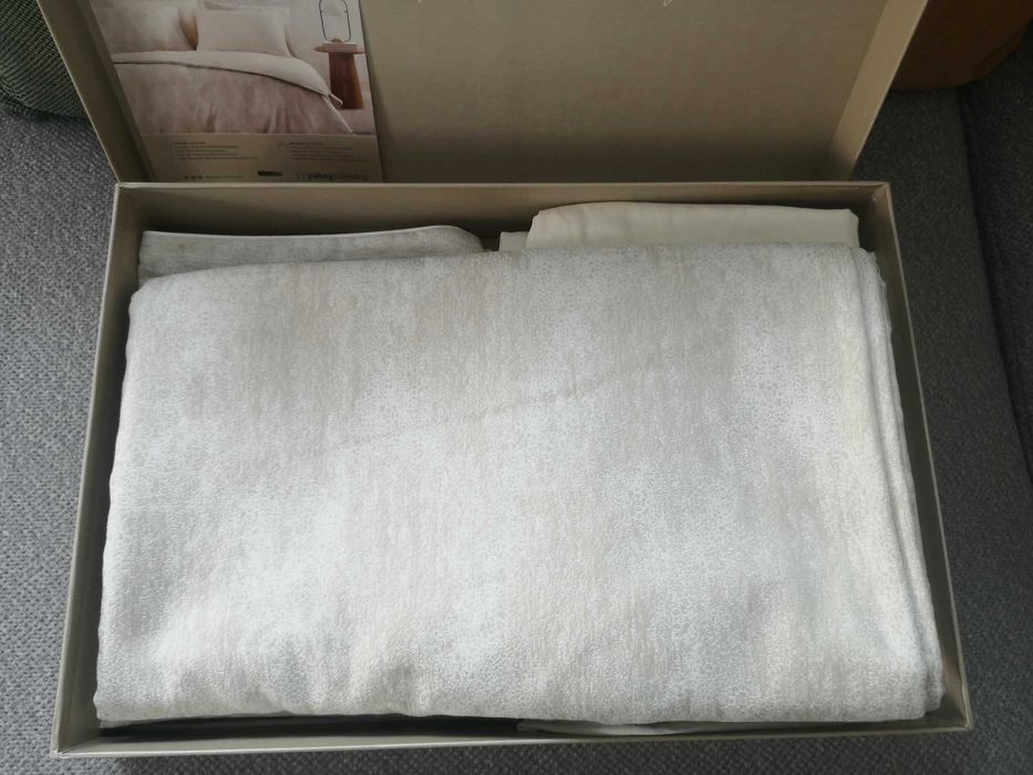 Нов луксозен спален комплект Yataş Bedding Charme Shiva – сатен, 200x220
