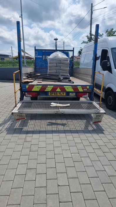 BENA Mercedes Sprinter din metal si aluminiu fara lift