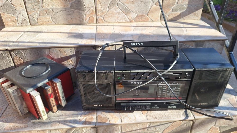 Радио касетофон Сони