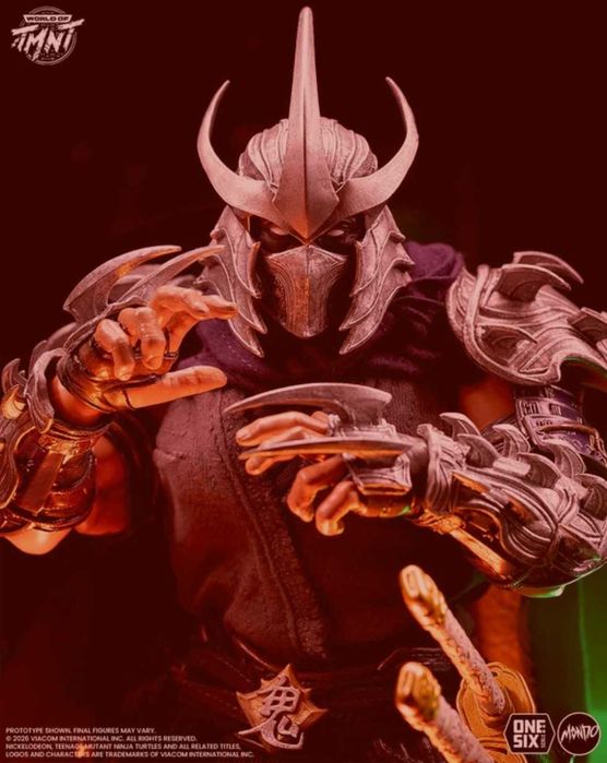 Шедьовър на Шрюдер . Shredder Mondo 1/6 scala 6 new and sealed
