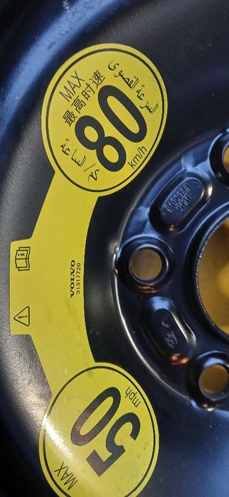 Roată rezervă slim 5x108 Volvo V40 V40 XC 115.90.16