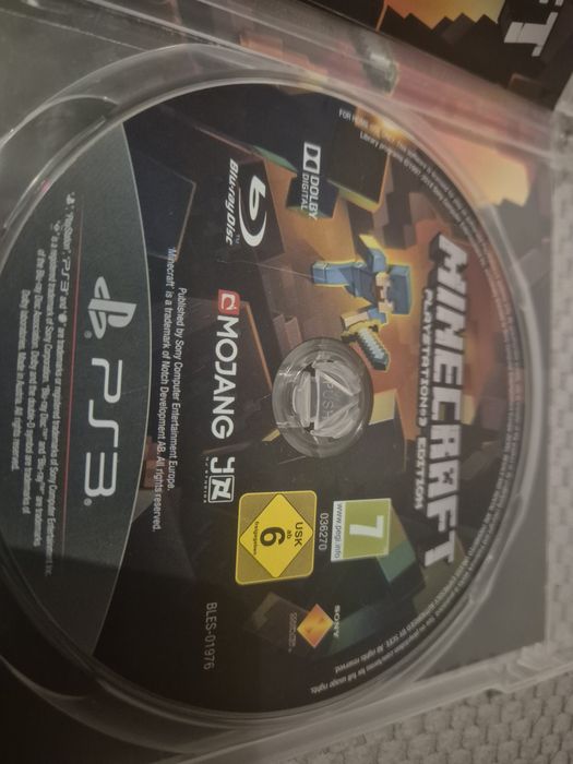 Joc original Minecraft PlayStation 3 PS3 PS 3
