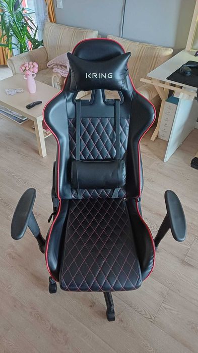 Scaun gaming KRING de vânzare – confortabil, reglabil, stare bună