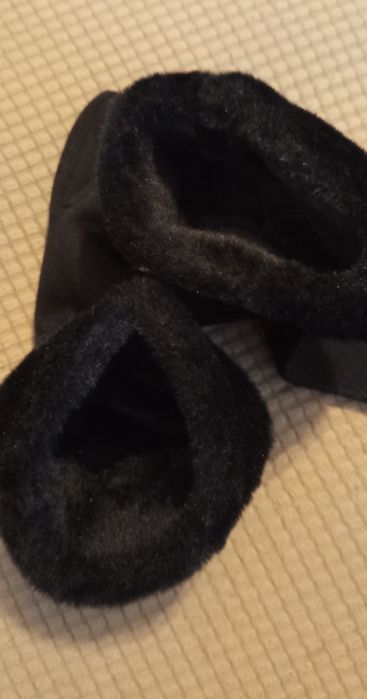 Mănuși blana înăuntru compatibil touchscreen