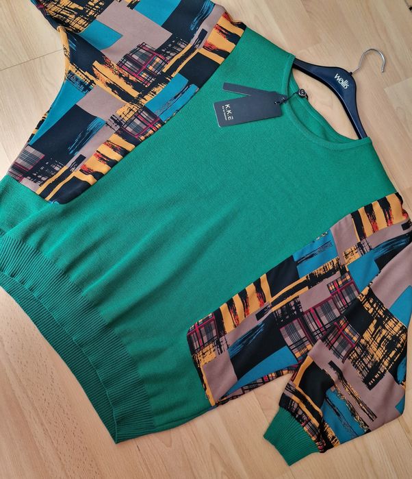 Bluză dama import Italia super, insertii matase