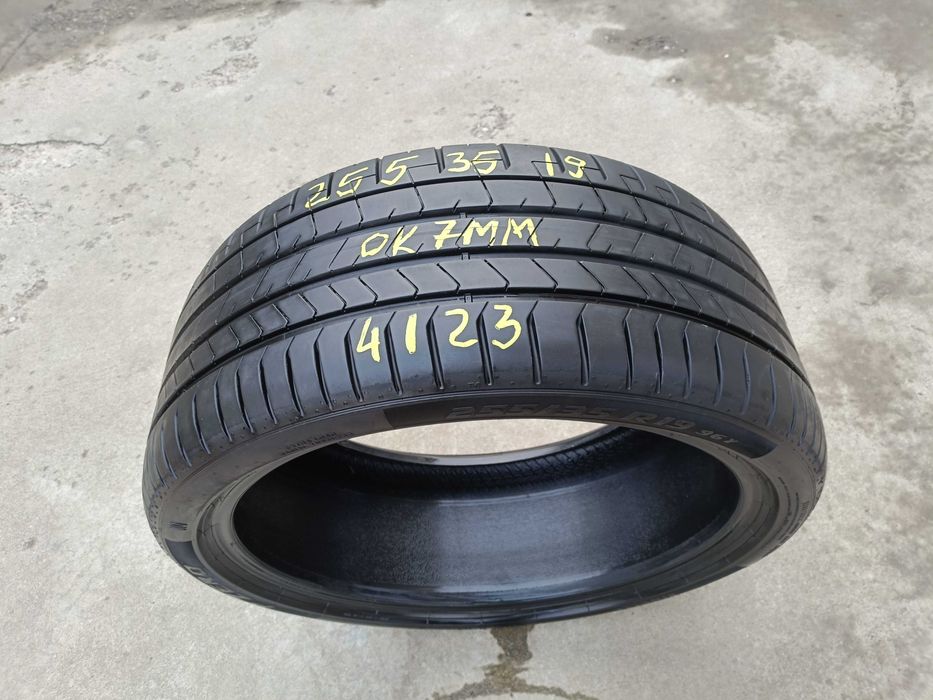 O anvelopa de vara 255 35 19 pirelli p zeo pz4 profil 7 mm dot 4123