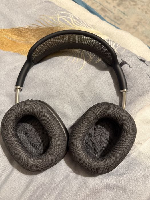 Casti over ear Apple AirPods Max culoare space Grey plus husa original