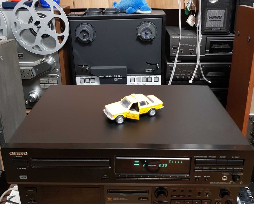 Compact Disc Deck Audio Stereo Vintage ONKYO DX7211 BLACK
