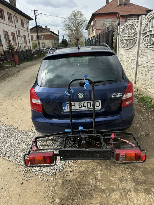 Suport 2 biciclete pe carligul auto