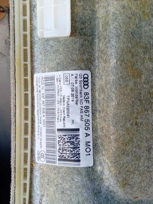 Audi Q3 таван 2019г