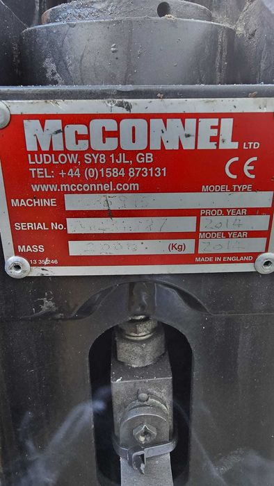 2014 McConnel pa8085t-vfr Mașină de tuns marginea drumului — 19.500€