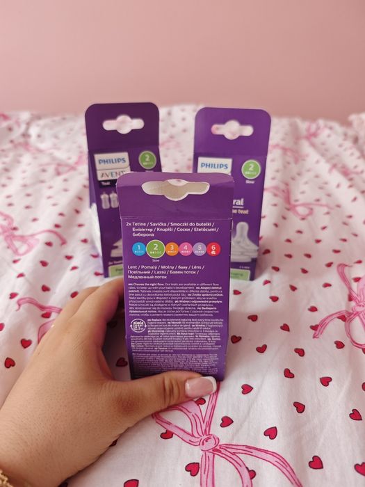 Силиконови биберони за Philips avent, поток 2